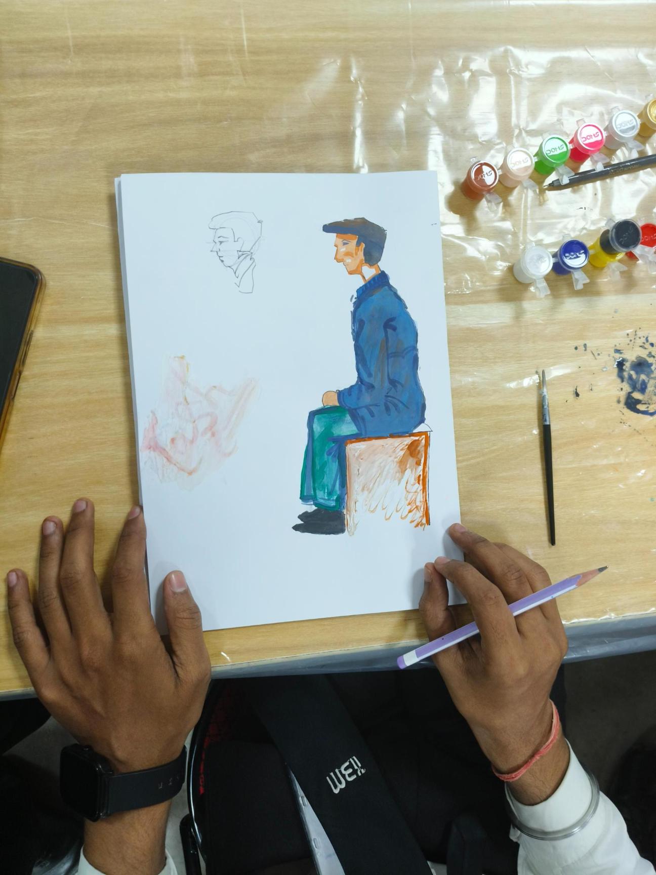 Rahul Soni Conducts “All Can Sketch” Workshop for PGDM, BBA, BCA & MAMC Students at IIBM and ZHI Patna